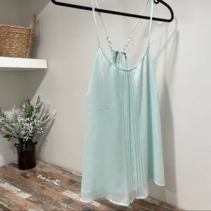 Light blue camisole style tank top